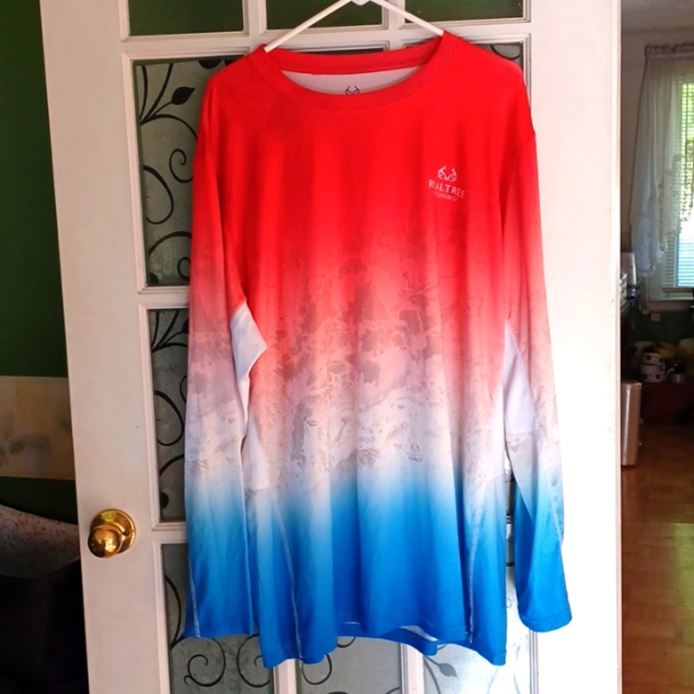 Real Tree fishing shirt size XXLARGE